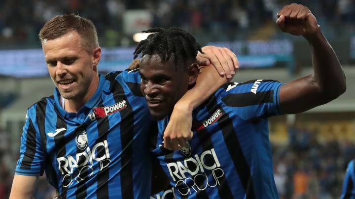 Duván Zapata, Ilicic y Luis Muriel, tridente récord en la Serie A