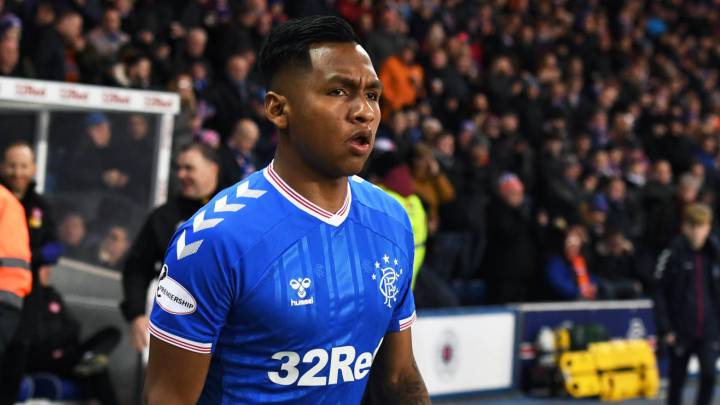 Alfredo Morelos, delantero del Rangers