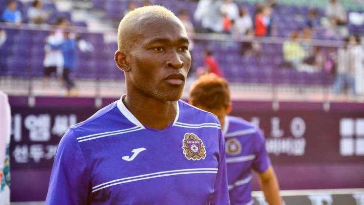 Manuel Palacios, jugador colombiano en Corea del Sur