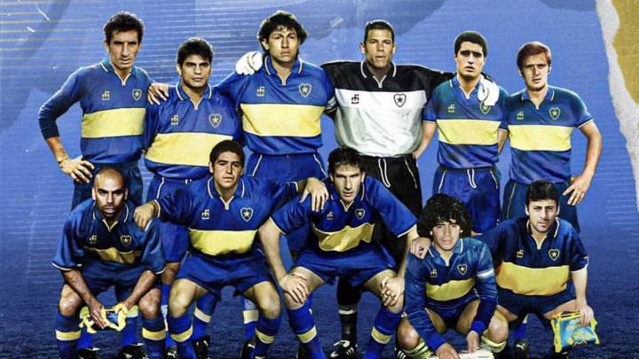 Óscar Córdoba, Chicho Serna y Jorge Bermúdez en el XI histórico de Boca Juniors