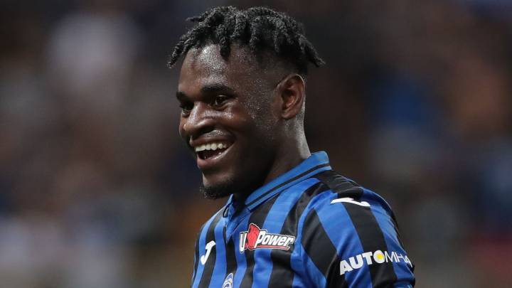 Duván Zapata, delantero colombiano del Atalanta