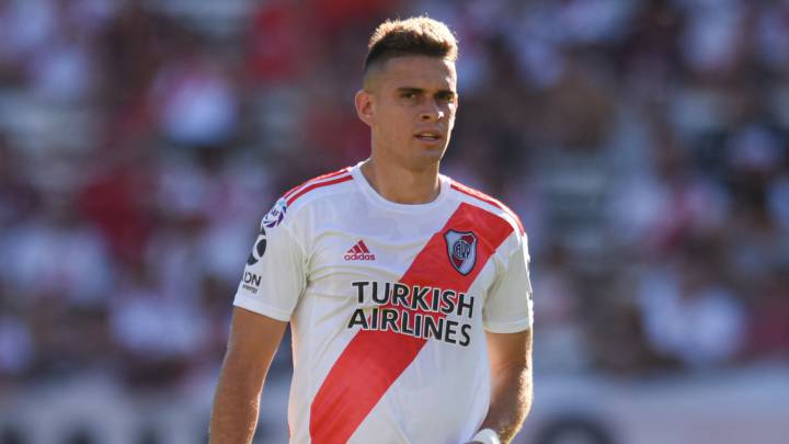 Santos Borré, goleador de la Superliga Argentina