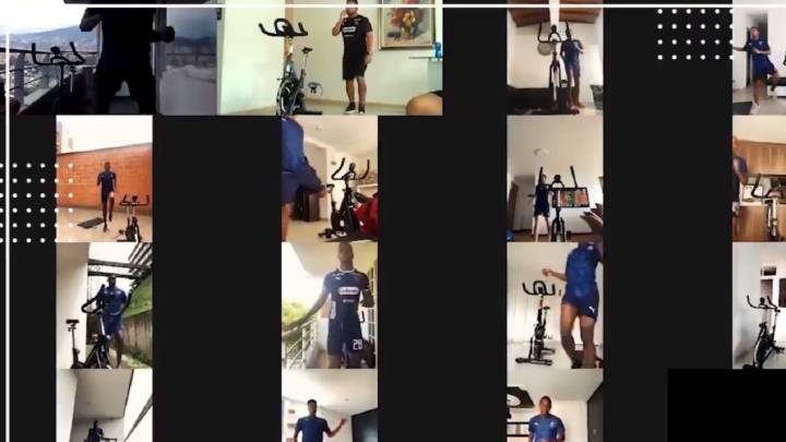 Independiente Medellín, entre spinning, pilates y risas