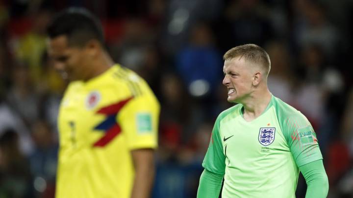 Jordan Pickford recuerda su mejor atajada: Fue ante Colombia en el Mundial.