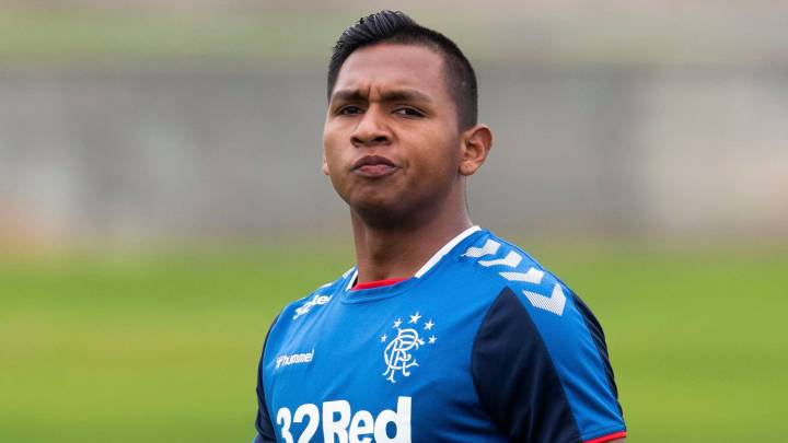 Alfredo Morelos, delantero del Rangers