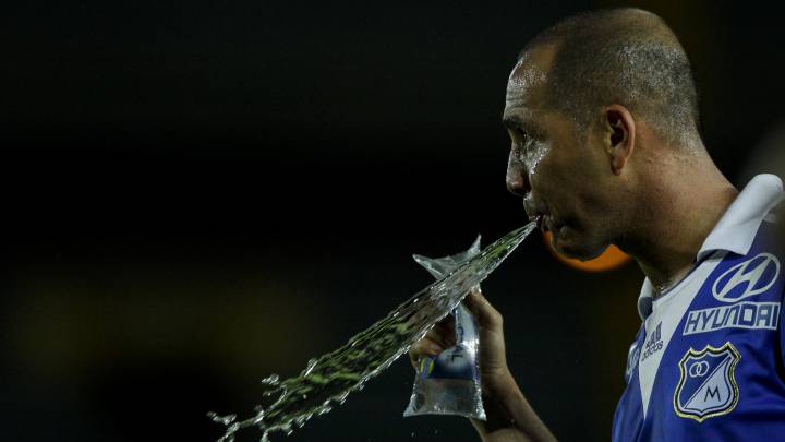 Mayer Candelo en su etapa en Millonarios