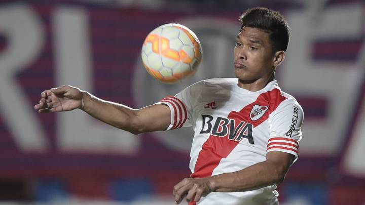 Teófilo Gutiérrez en su época en River Plate