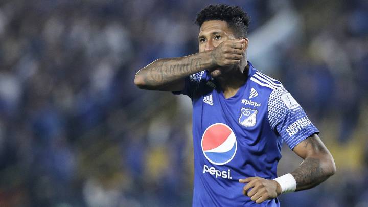 José Guillermo Ortiz, delantero de Millonarios FC