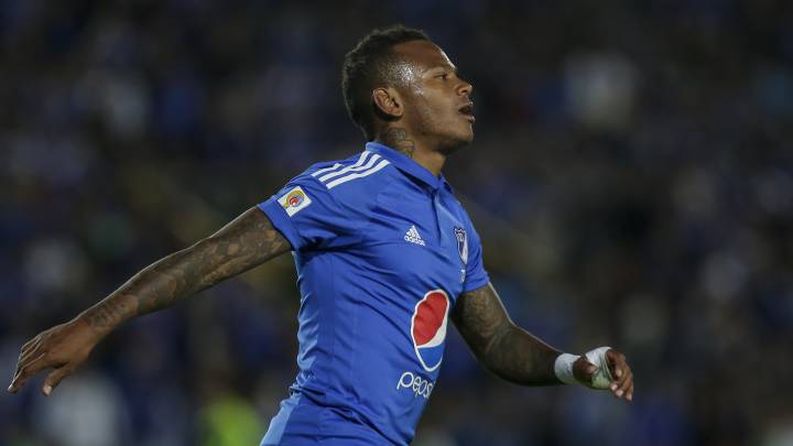 Andrés 'Manga' Escobar, jugador de Millonarios en 2016