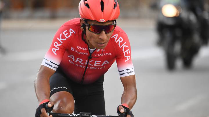 Nairo Quintana, ciclista colombiano del Arkéa Samsic