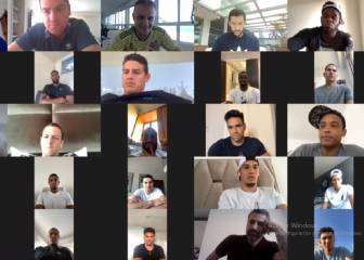 James, Falcao, Queiroz... La Selección en trabajo virtual