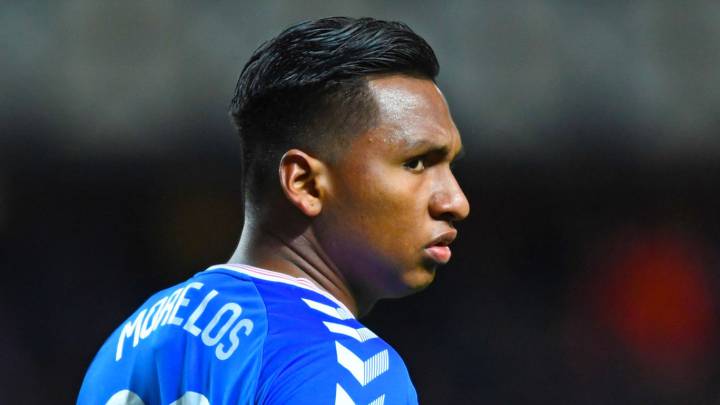 Alfredo Morelos, delantero del Rangers