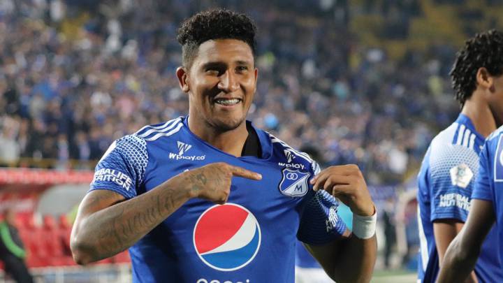 José Guillermo Ortiz, delantero de Millonarios FC