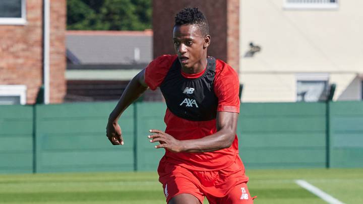 Anderson Arroyo en la pretemporada de Liverpool