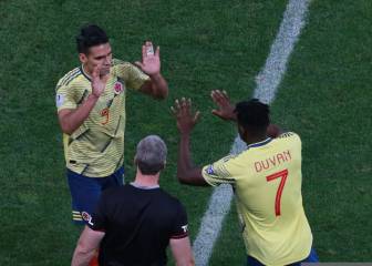 Duván explica la competencia con Falcao en la era Queiroz
