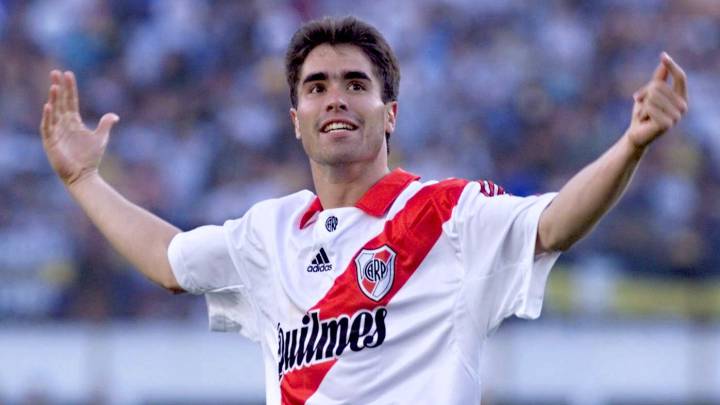Juan Pablo Ángel en su época en River Plate