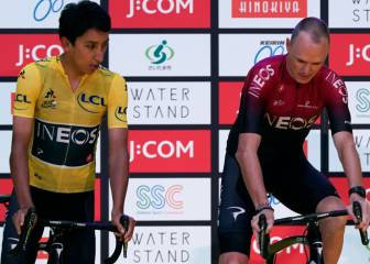Froome estaría molesto por las declaraciones de Egan Bernal