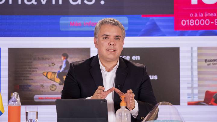 Señal en vivo y en directo hoy de la intervención del presidente de la República de Colombia, Iván Duque, para valorar la evolución del Coronavirus