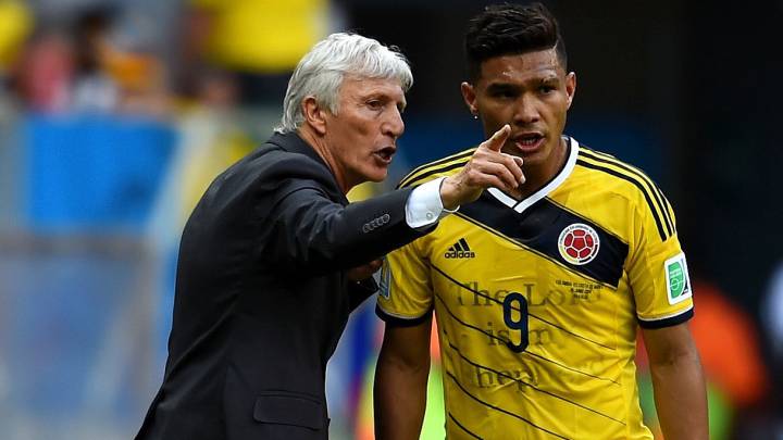 Pékerman y Teo en el Mundial de Brasil 2014