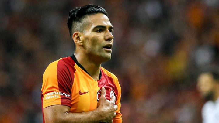 Radamel Falcao García, delantero colombiano del Galatasaray