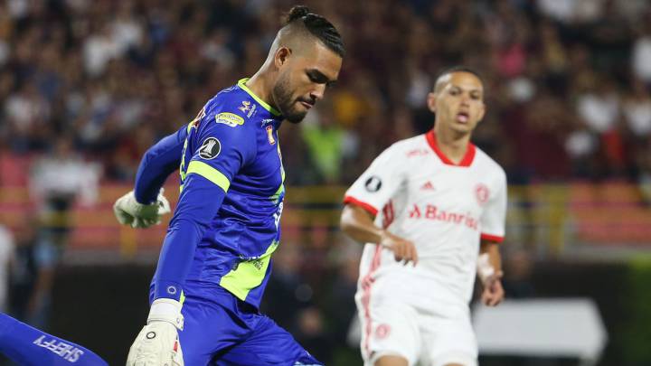 Álvaro Montero, arquero de la Selección Colombia y el Deportes Tolima
