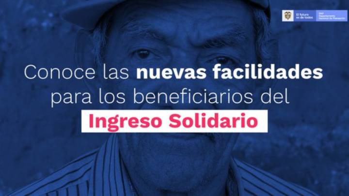 El Departamento Nacional de Planeación, a través del programa Ingreso Solidario el cual ofrece un subsidio a la población más vulnerable de Colombia
