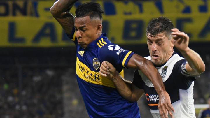 Sebastián Villa contra Gimnasia y Esgrima