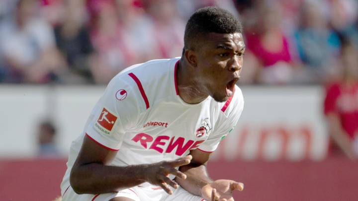 Jhon Córdoba, jugador colombiano en la Bundesliga