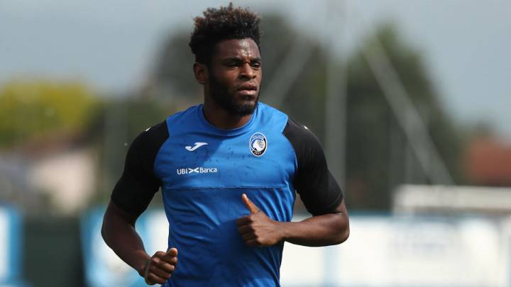 Duván Zapata, delantero colombiano del Atalanta