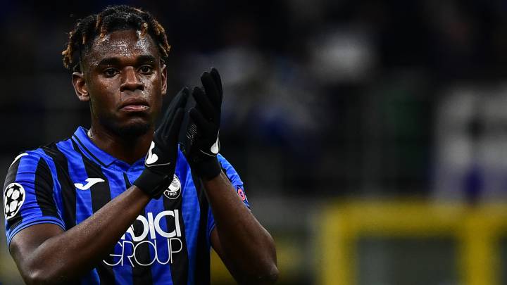 Duván Zapata, delantero colombiano del Atalanta