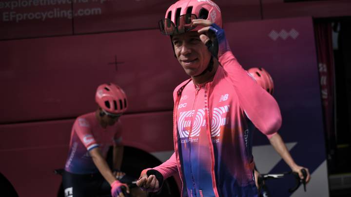 Rigoberto Urán, ciclista colombiano del EF Education First