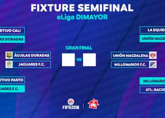 Así se jugarán las semifinales de la eLiga Dimayor