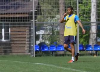 Golazo de Wilmar Barrios en entrenamiento de Zenit
