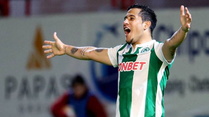 Michael Ortega, jugador del Omonoia FC