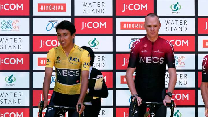Egan Bernal destaca su relación con Chris Froome de cara al Tour