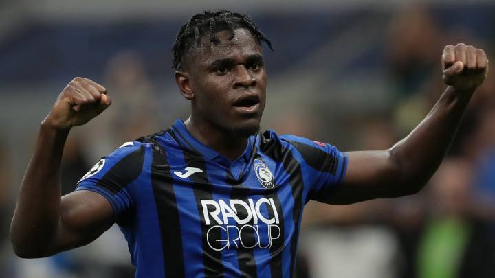 Duván Zapata, delantero colombiano del Atalanta