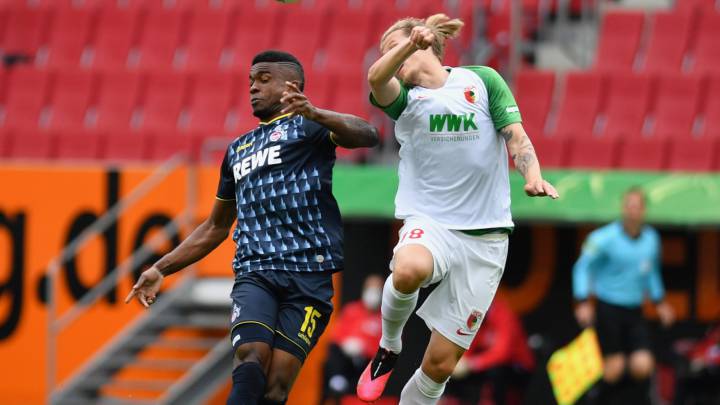 Augsburgo y Colonia empataron 1-1 por la fecha 30 de la Bundesliga