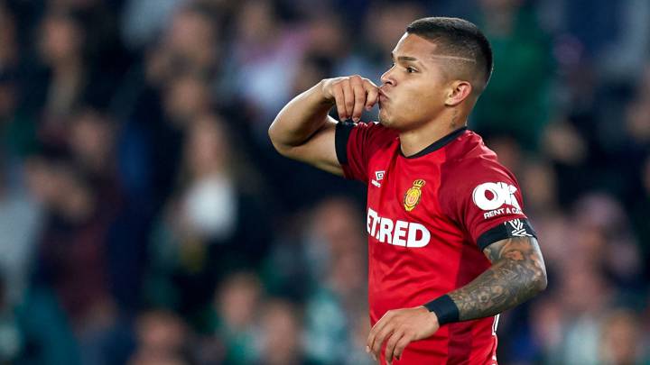 Juan Camilo 'Cucho' Hernández, jugador del Mallorca