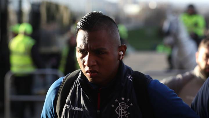 Alfredo Morelos, delantero del Rangers de Escocia, sería vendido por la mitad de su valor, según informó la prensa escocesa