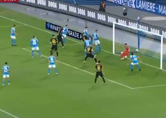 El gol olímpico de Eriksen que David Ospina no pudo evitar