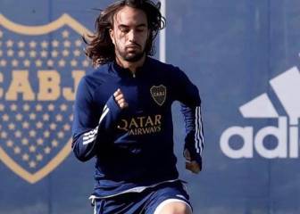 Sebastián Pérez, con futuro incierto en Boca Juniors