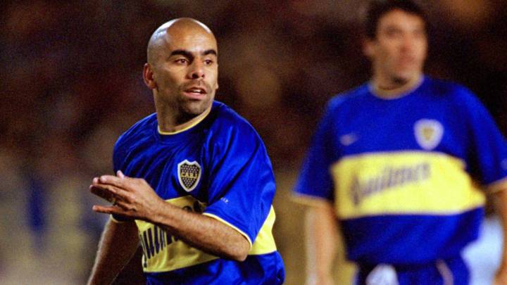 Chicho Serna, Patrón Bermúdez y Óscar Córodba, en el 11 ideal de Rodolfo Arruabarrena en Boca Juniors.