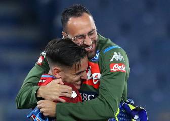Ospina y Meret: Competencia y buena relación en el Napoli