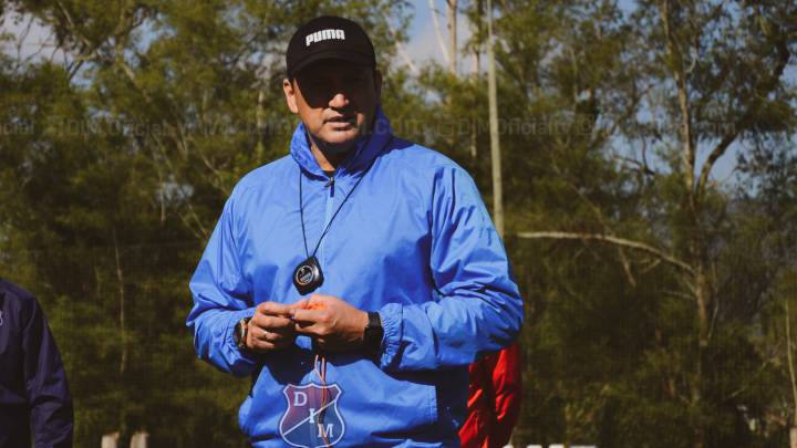 El técnico regresó a Medellín para ponerse al frente de los entrenamientos individuales y entrar en modo reactivación.