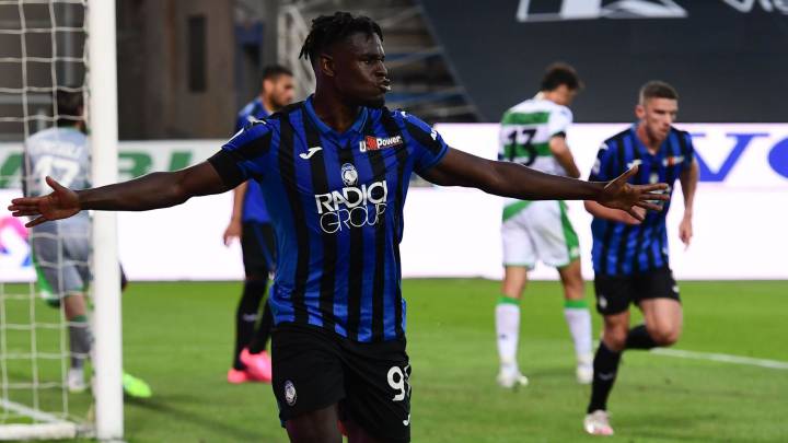 Duván Zapata, delantero colombiano del Atalanta