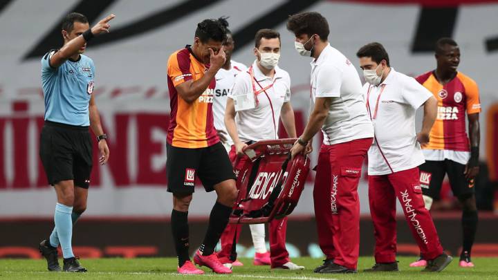 Radamel Falcao García, delantero colombiano del Galatasaray