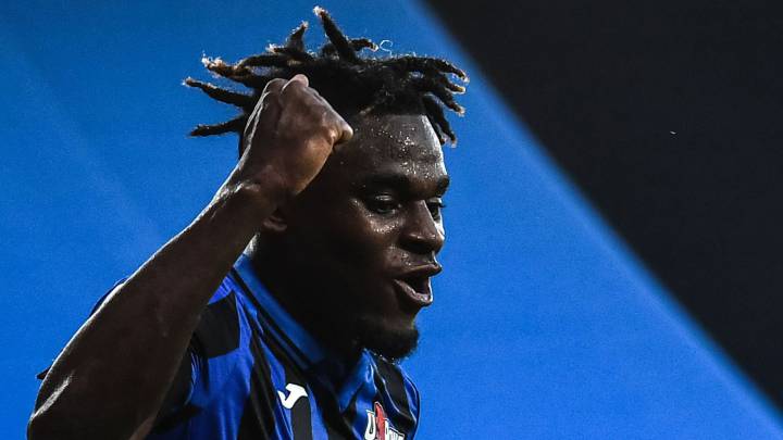 Duván Zapata, delantero colombiano del Atalanta