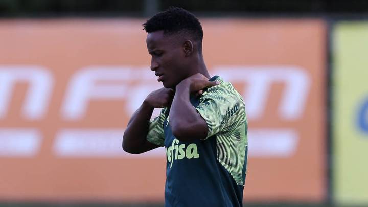 Iván Angulo, jugador colombiano de Palmeiras