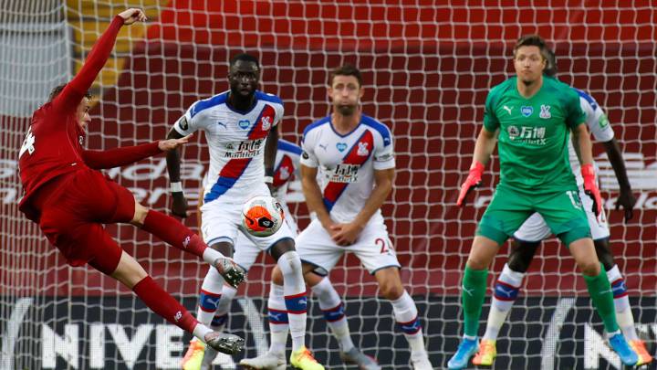 Liverpool - Crystal Palace en vivo: Premier League, en directo