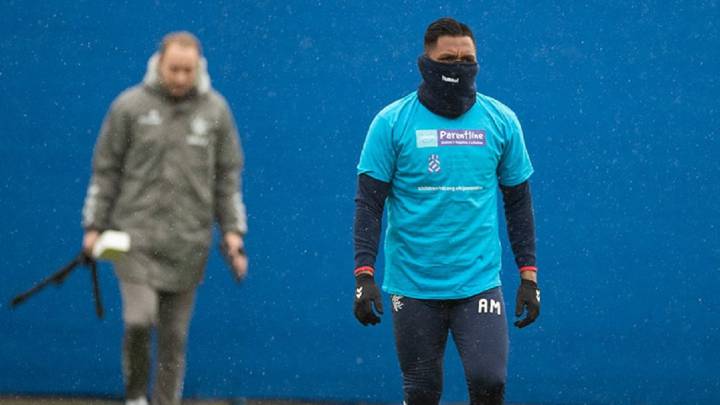 Alfredo Morelos, delantero de Rangers